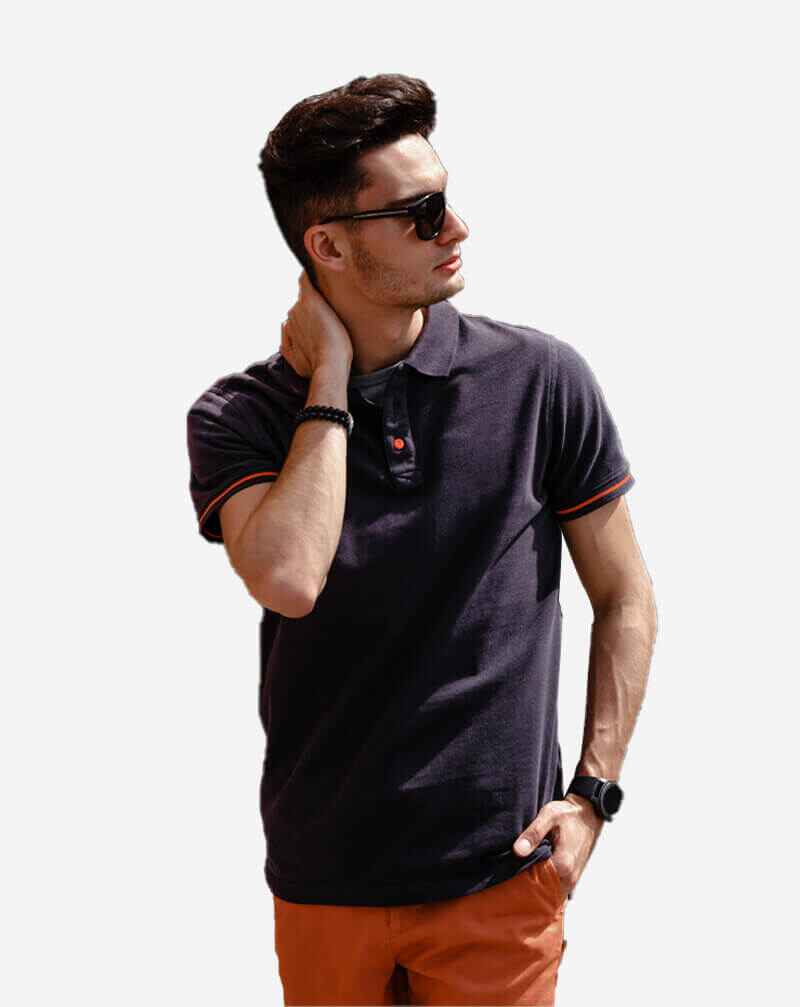 Buttoned Polo-One