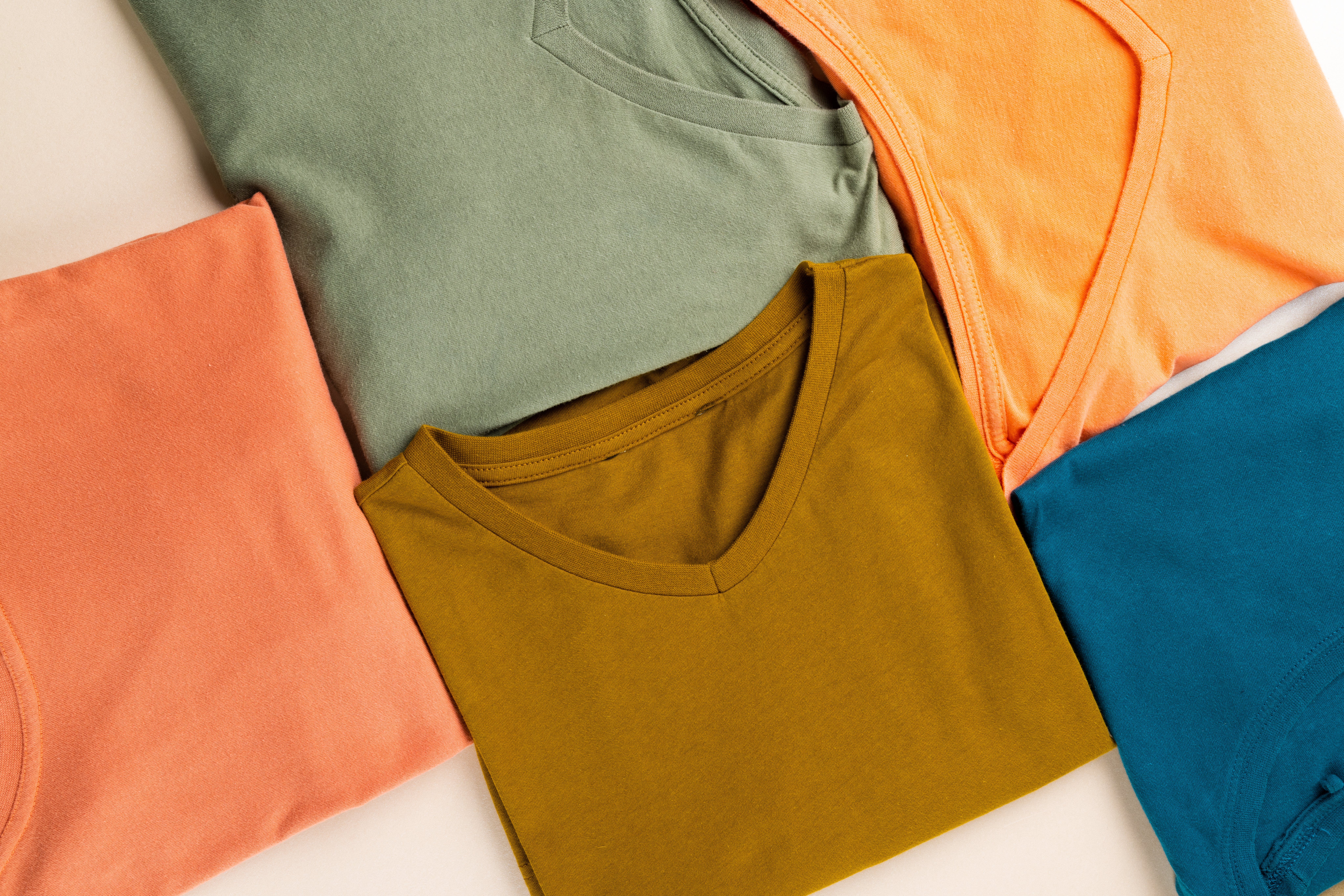 Colourful T-shirts